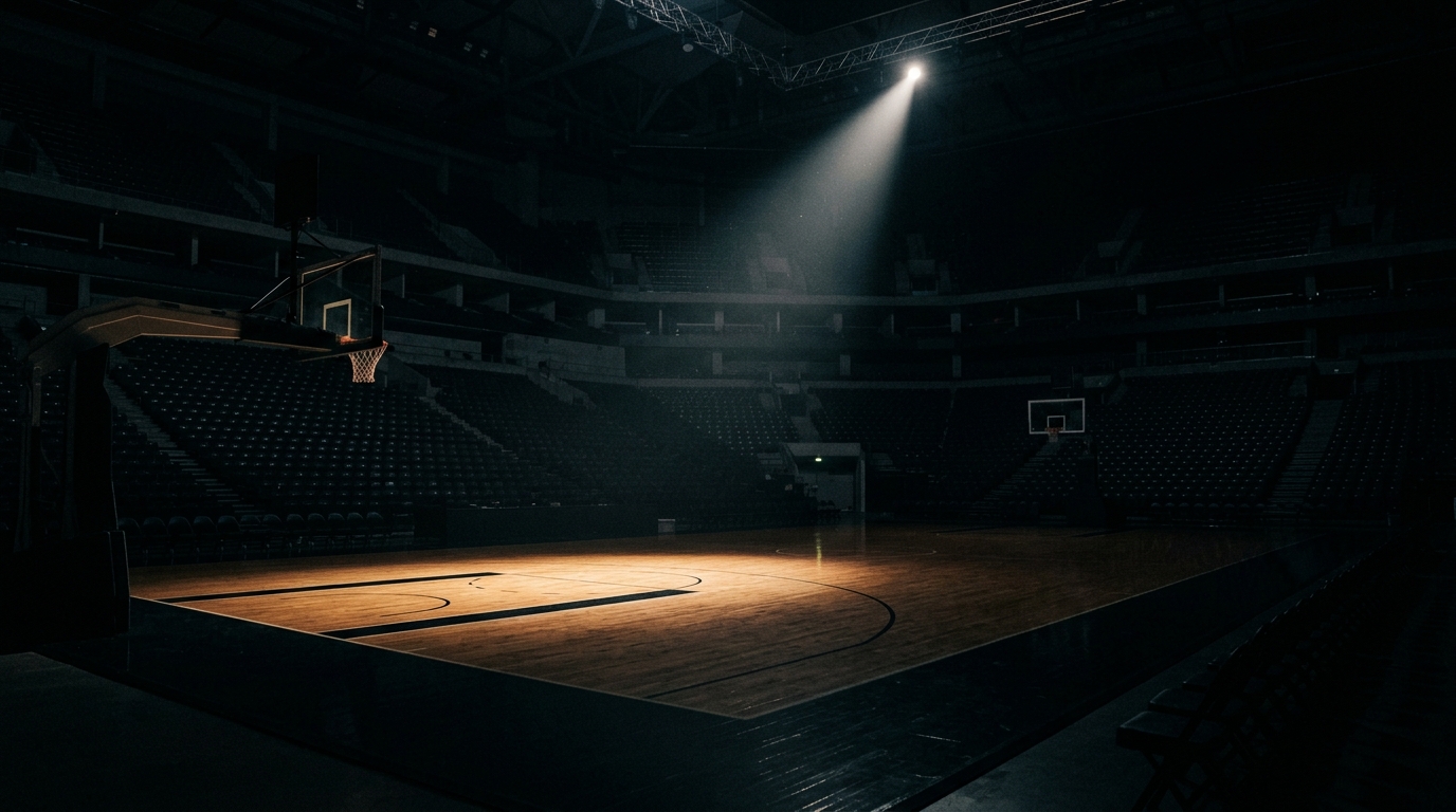 Basketball arena