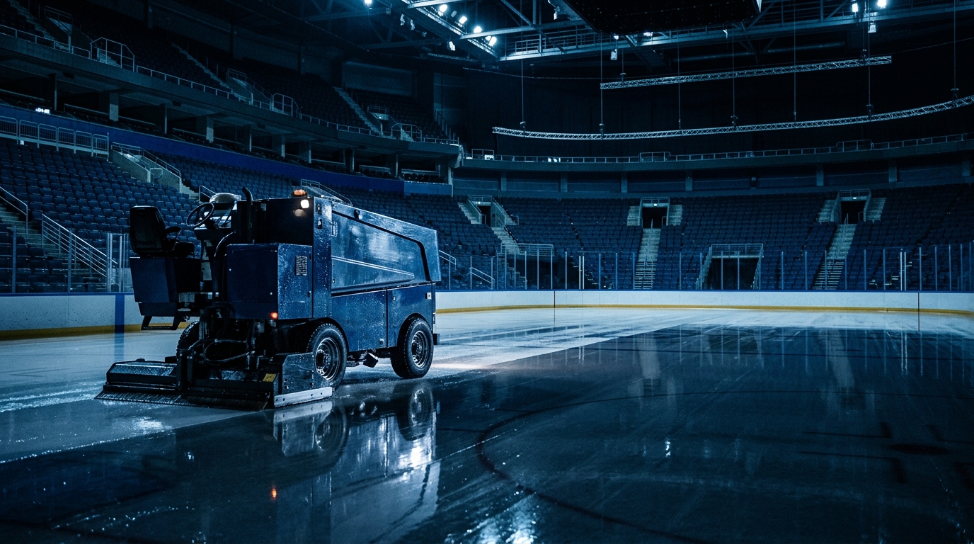 Ice hockey rink