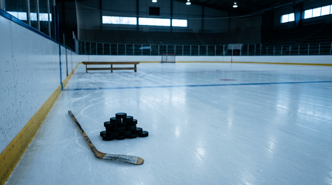 Ice hockey rink