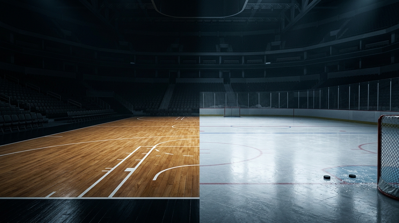 Basketball arena